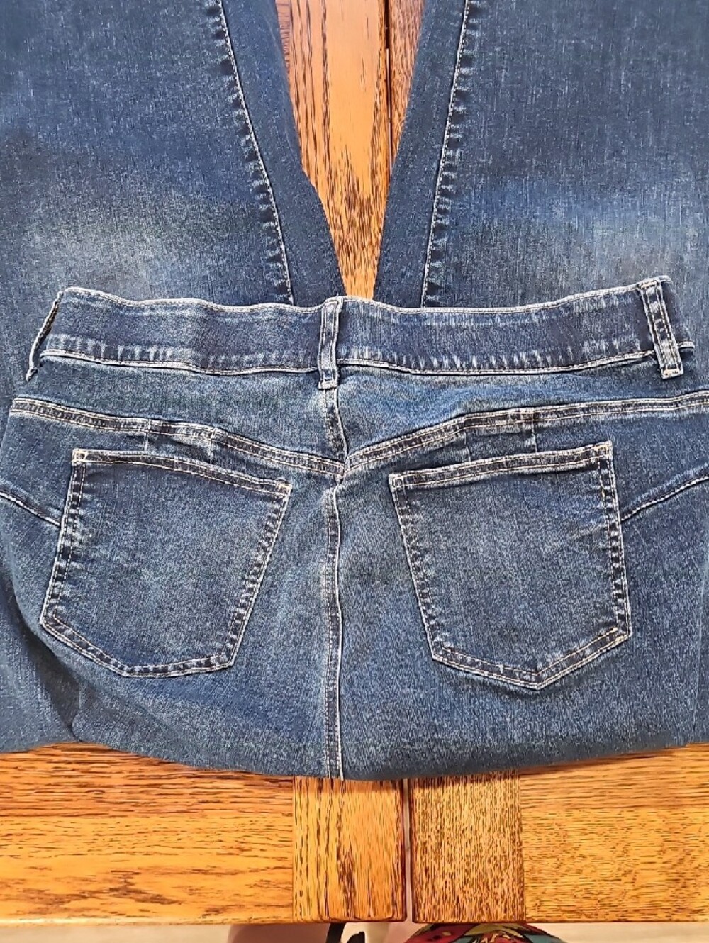torrid Bombshell Wide Leg Dark Blue Jeans - Picture 5 of 5